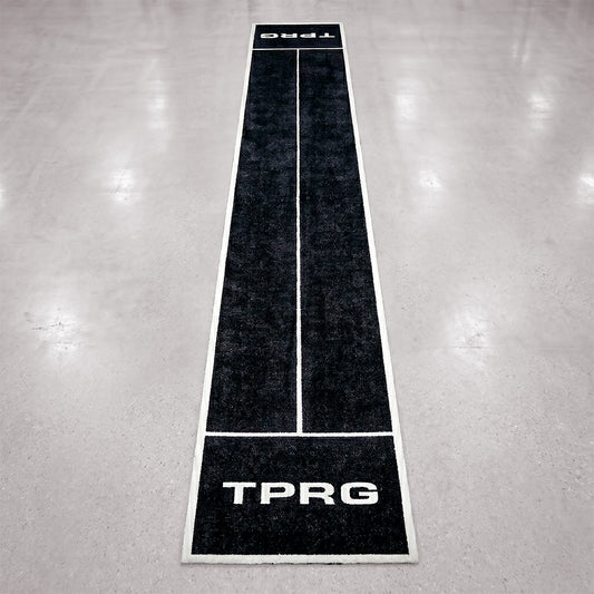 トレーニング用 人工芝マット ブラック 競技仕様 高密度｜TPRG